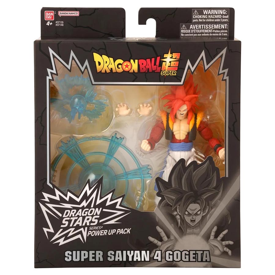 Dragon Ball Super Dragon Stars Power Up Pack 6.5-Inch Action Figure - Super Saiyan 4 Gogeta