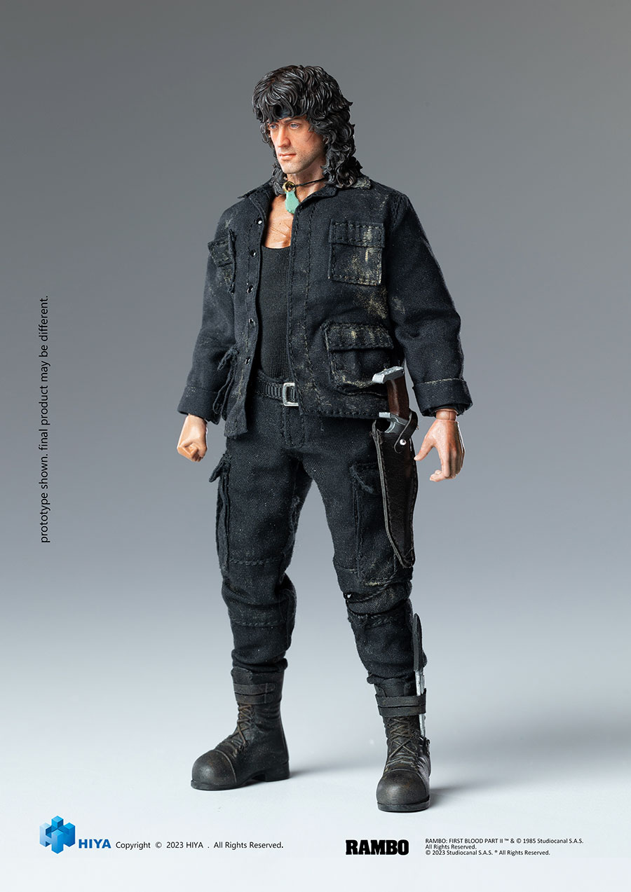 Rambo III Rambo Previews Exclusive Exquisite Super Series 1/12 Scale Action Figure