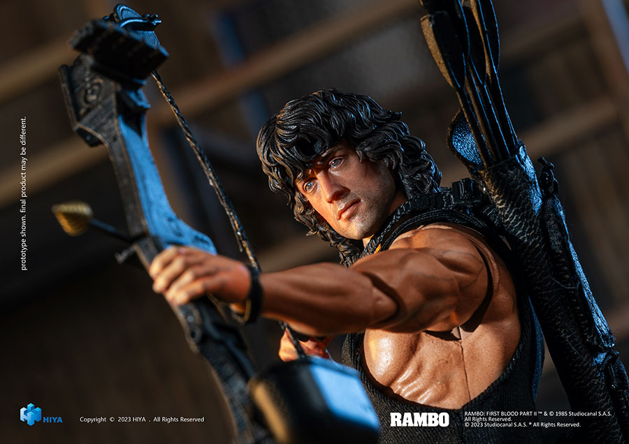 Rambo III Rambo Previews Exclusive Exquisite Super Series 1/12 Scale Action Figure