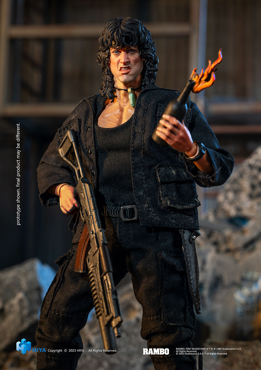 Rambo III Rambo Previews Exclusive Exquisite Super Series 1/12 Scale Action Figure