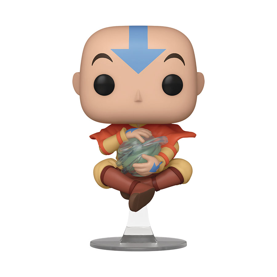 POP Animation Avatar The Last Airbender Aang Floating Vinyl Figure