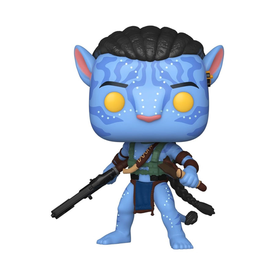 POP Movies Avatar The Way Of Water Jake Sully Battle Vinyl Figure