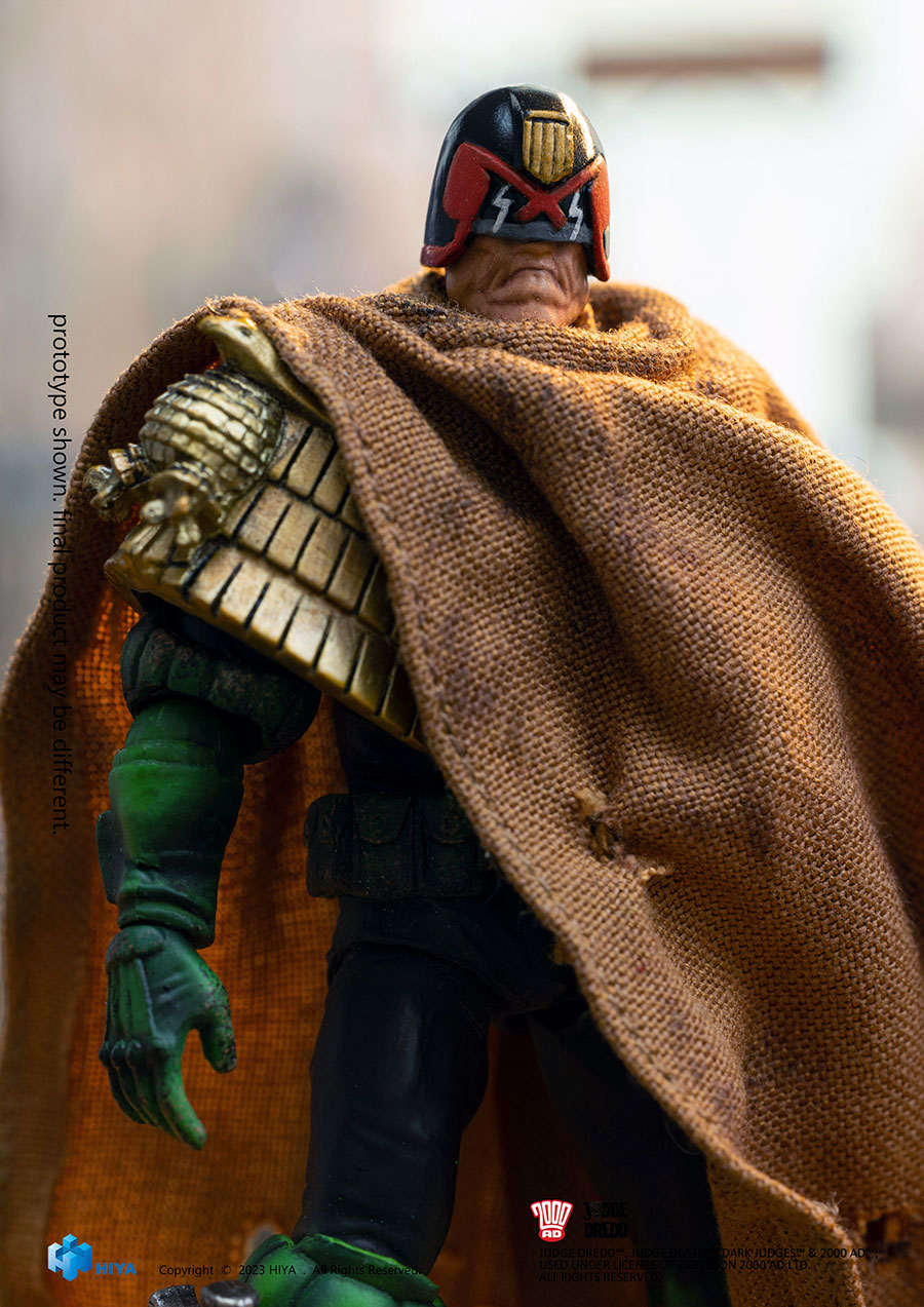 Judge Dredd Cursed Earth Dredd Previews Exclusive 1/18 Scale Action Figure