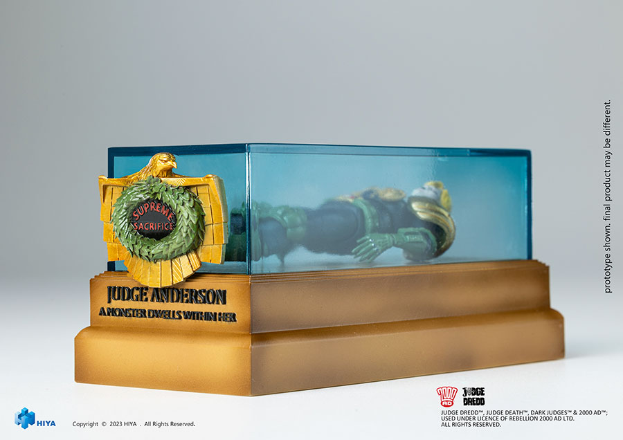 Judge Dredd Hall Of Heroes Judge Anderson Previews Exclusive 1/18 Scale Action Figure Set