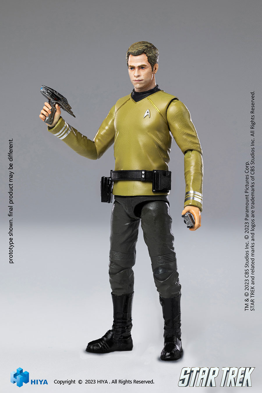 Star Trek 2009 Kirk Exquisite Previews Exclusive 1/18 Scale Action Figure