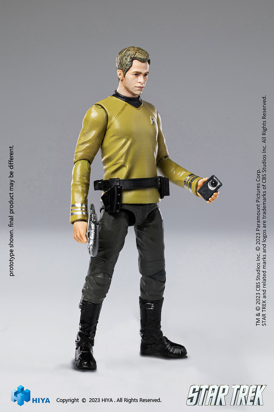 Star Trek 2009 Kirk Exquisite Previews Exclusive 1/18 Scale Action Figure