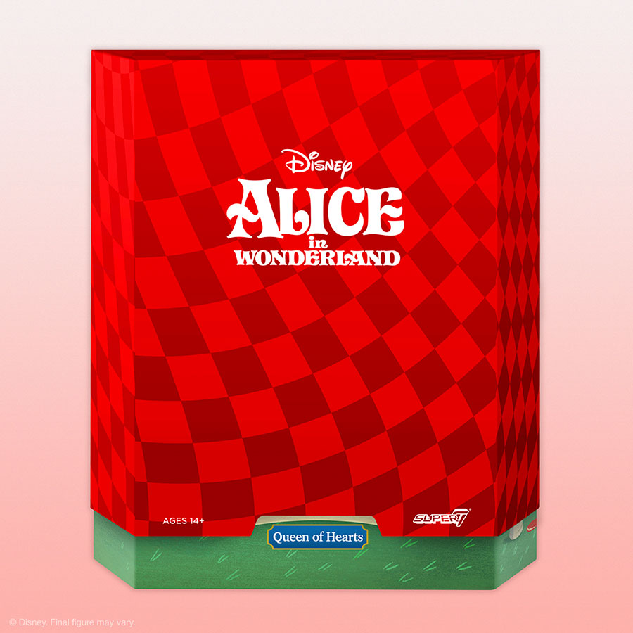 Disney Ultimates Wave 3 Alice In Wonderland Queen Of Hearts Action Figure