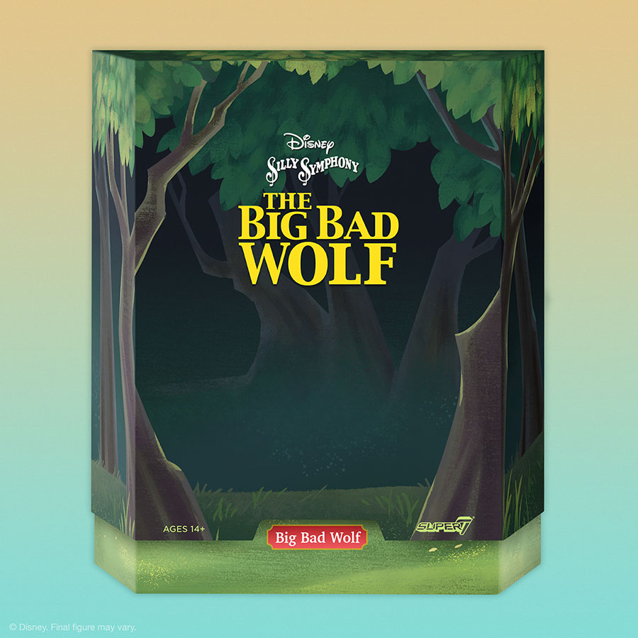 Disney Ultimates Wave 3 Silly Symphony Big Bad Wolf Action Figure