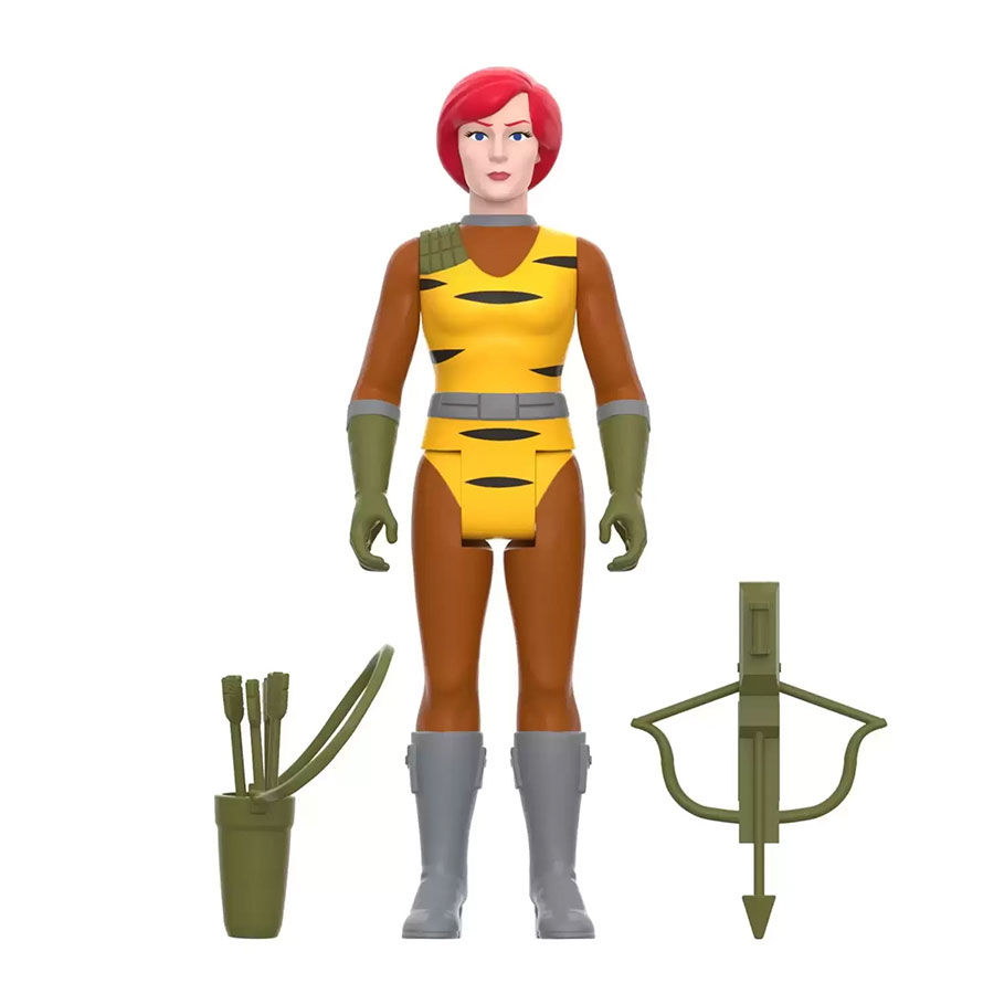 GI Joe ReAction Figure Wave 6 - Tiger Force Scarlett