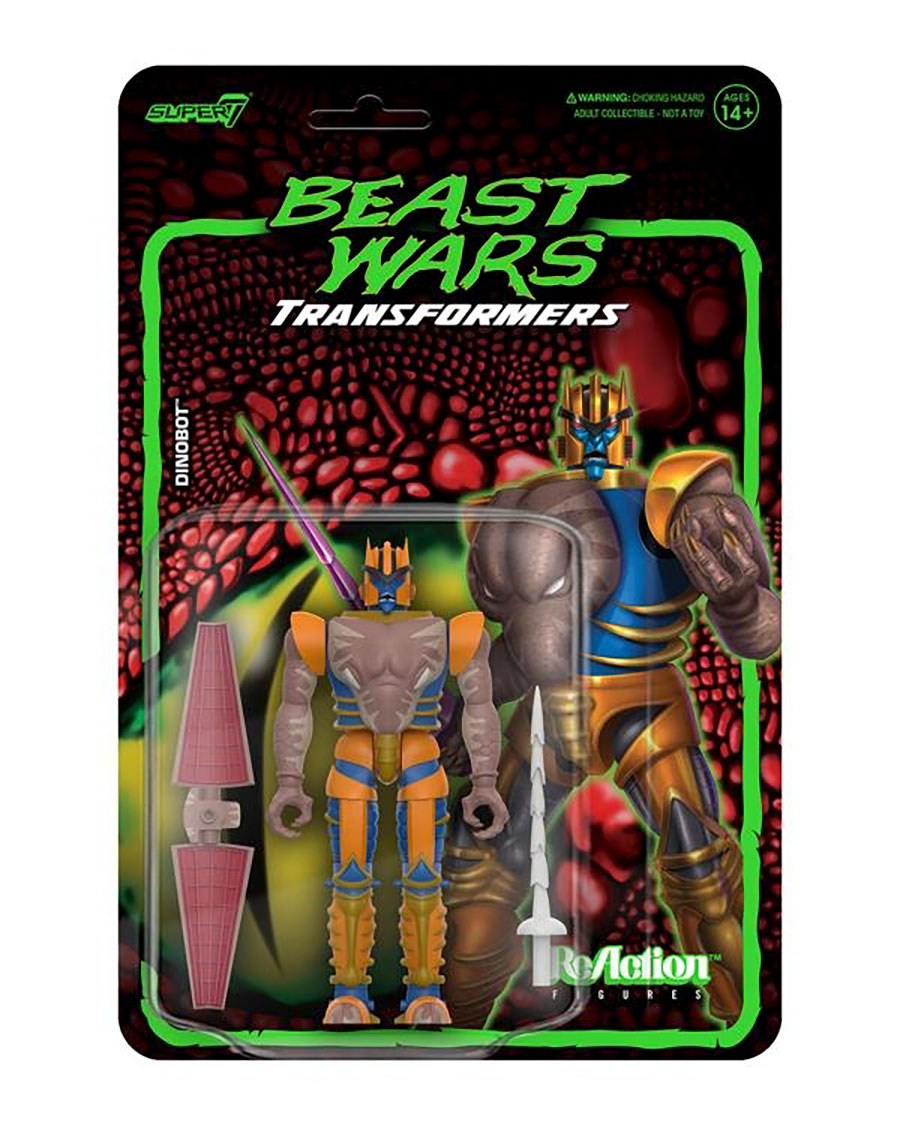 Transformers ReAction Figure Wave 7 - Beast Wars Dinobot