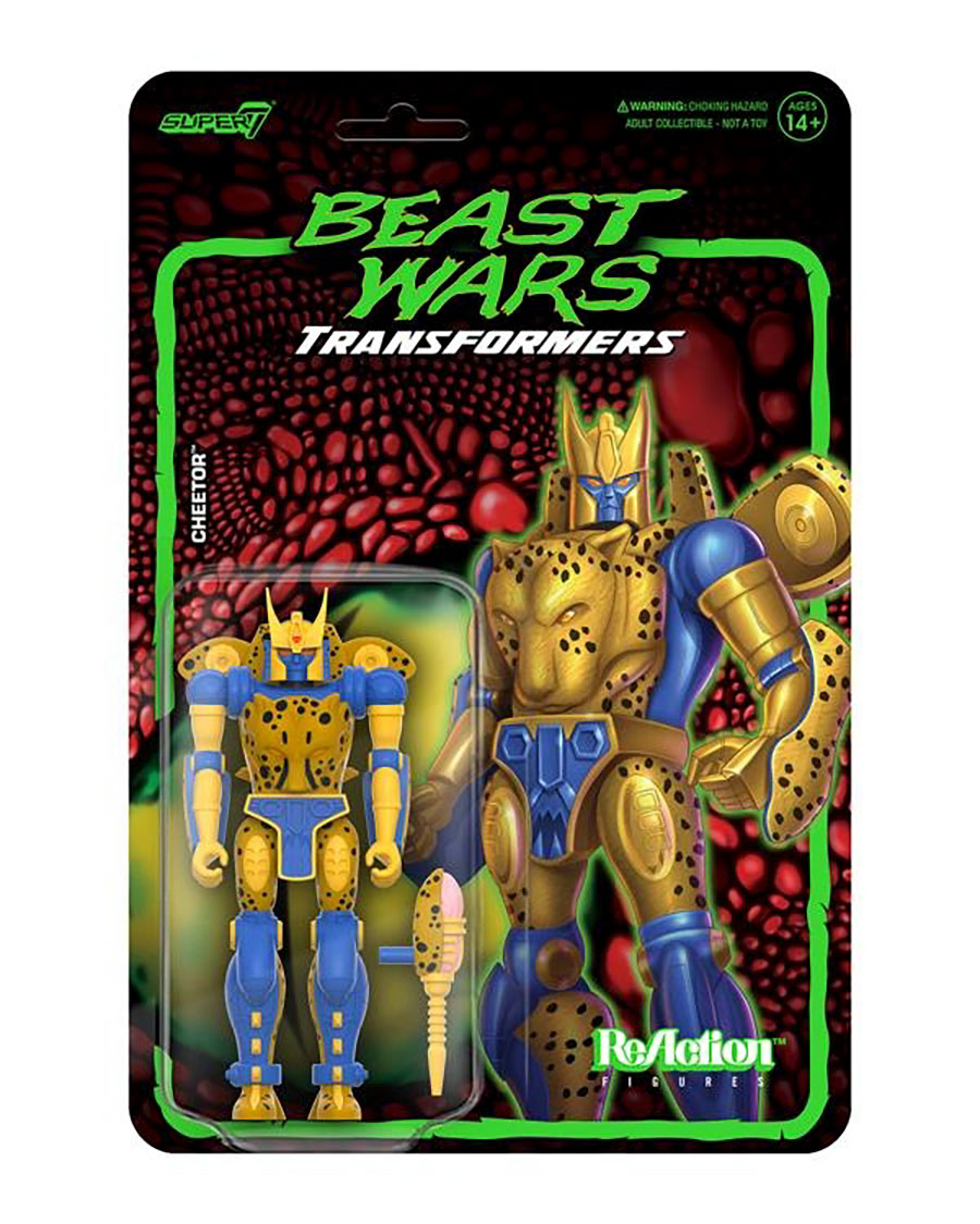 Transformers ReAction Figure Wave 7 - Beast Wars Optimus Primal