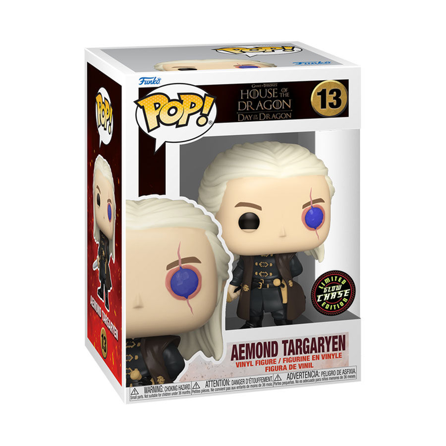 POP Television House Of The Dragon Aemond Targaryen Chase Vinyl Figure