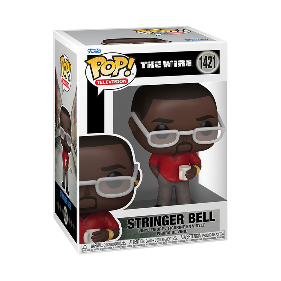 POP Television The Wire Stringer Bell Vinyl Figure