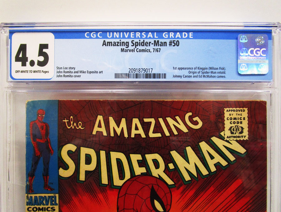 Amazing Spider-Man #50 Cover B CGC 4.5