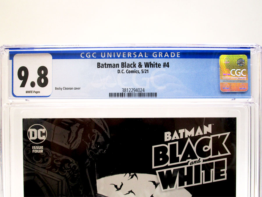 Batman Black & White Vol 3 #4 Cover D Regular Becky Cloonan Cover CGC 9.8