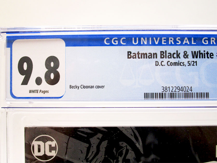 Batman Black & White Vol 3 #4 Cover D Regular Becky Cloonan Cover CGC 9.8