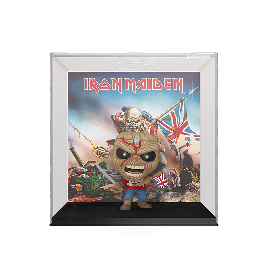 POP Albums Iron Maiden The Trooper Vinyl Figure