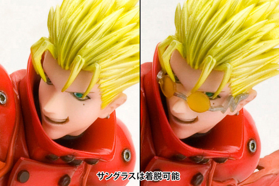 Trigun Badlands Rumble Vash Renewal Packaging ARTFX J Statue