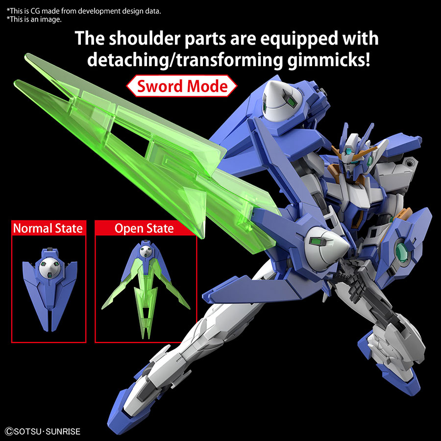 Gundam Build Metaverse Kit #05 High Grade 1/144 Gundam 00 Diver Arc
