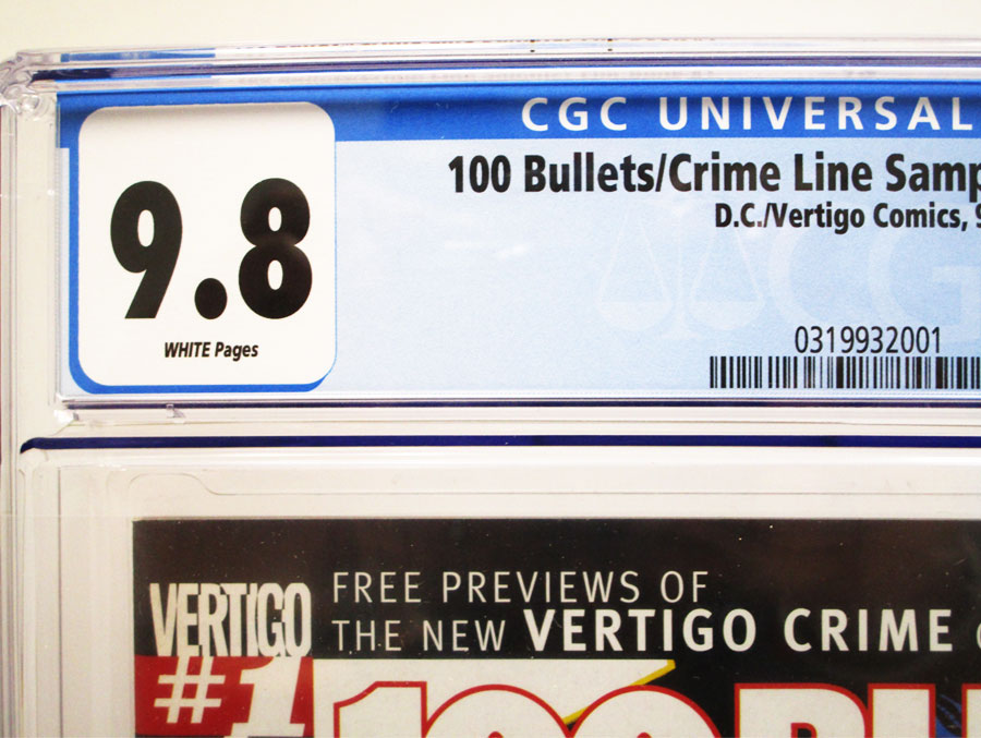 100 Bullets #1 Cover D Vertigo Crime Sampler CGC 9.8