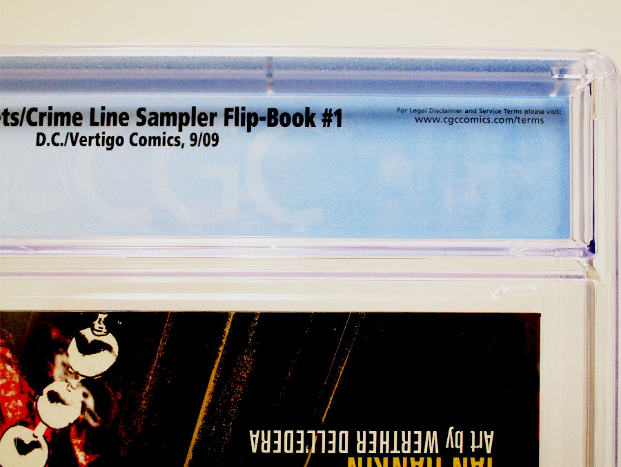 100 Bullets #1 Cover D Vertigo Crime Sampler CGC 9.8