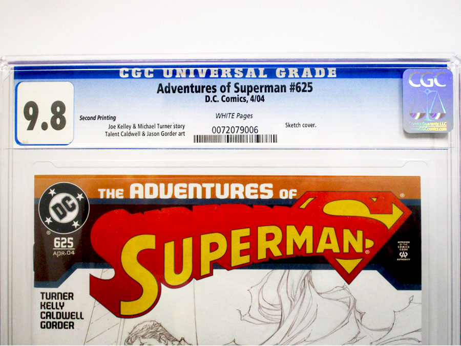 Adventures Of Superman #625 Cover D 2nd Ptg CGC 9.8
