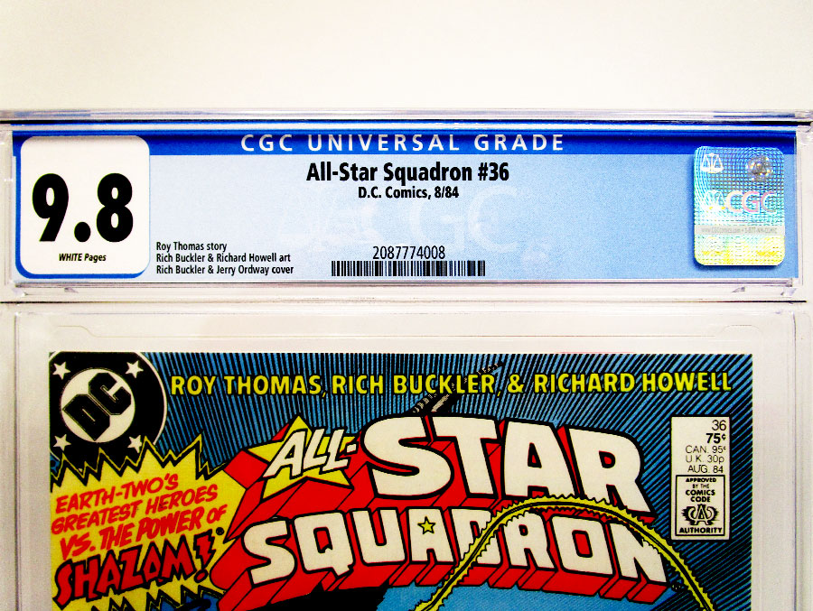 All-Star Squadron #36 Cover B CGC 9.8