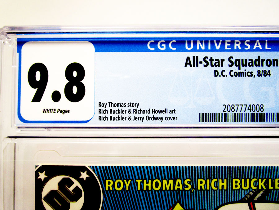 All-Star Squadron #36 Cover B CGC 9.8