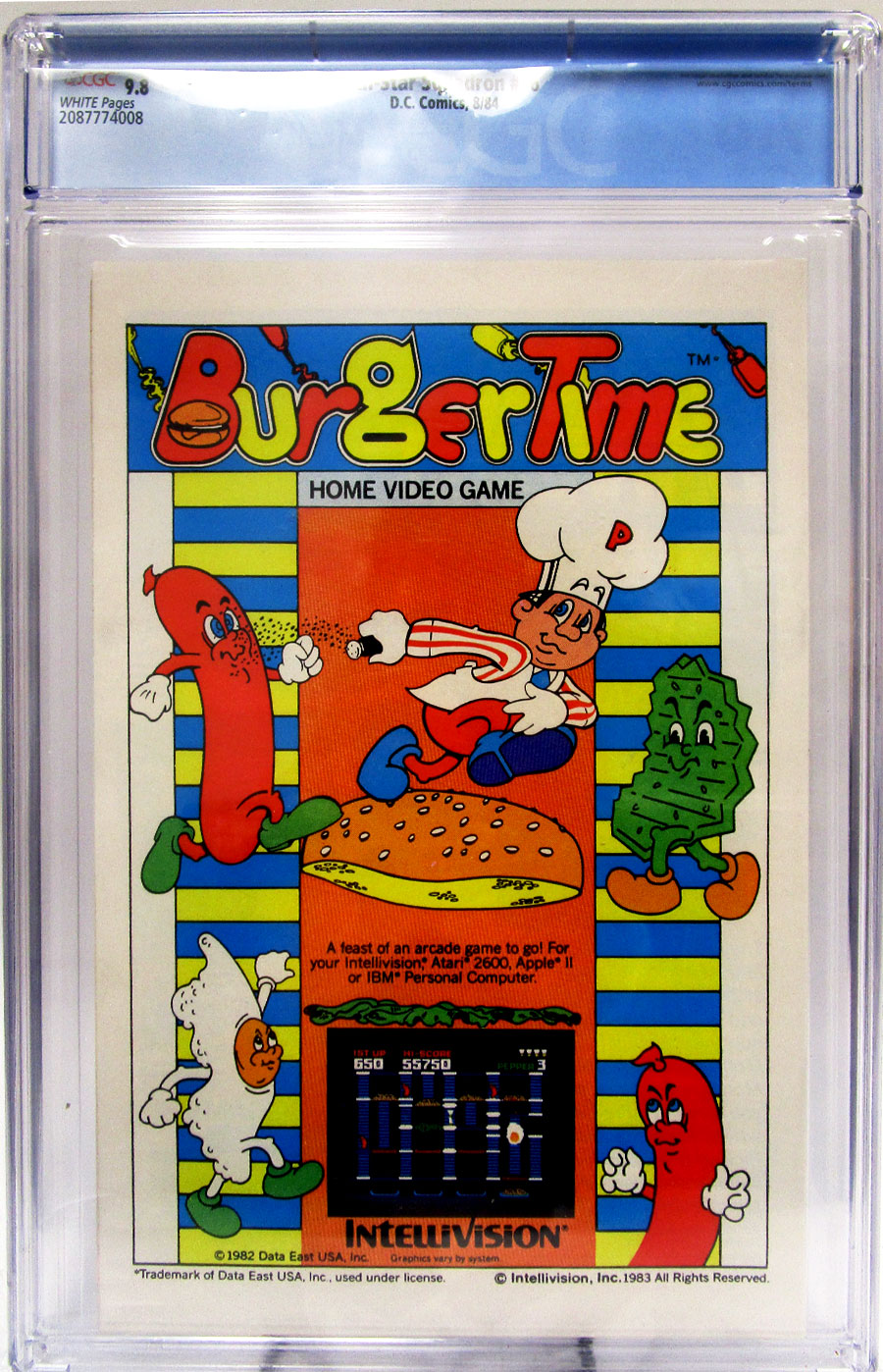 All-Star Squadron #36 Cover B CGC 9.8