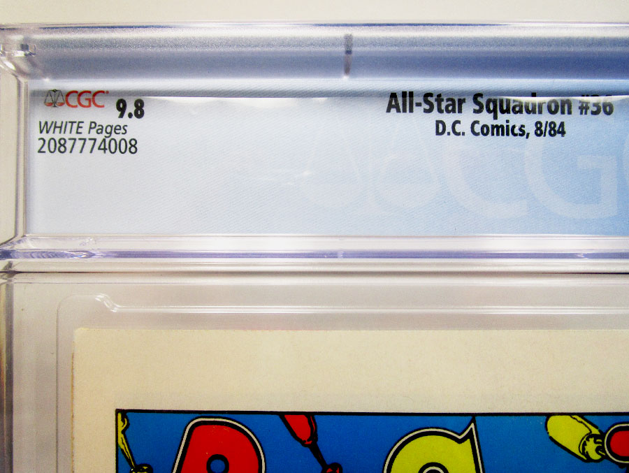 All-Star Squadron #36 Cover B CGC 9.8