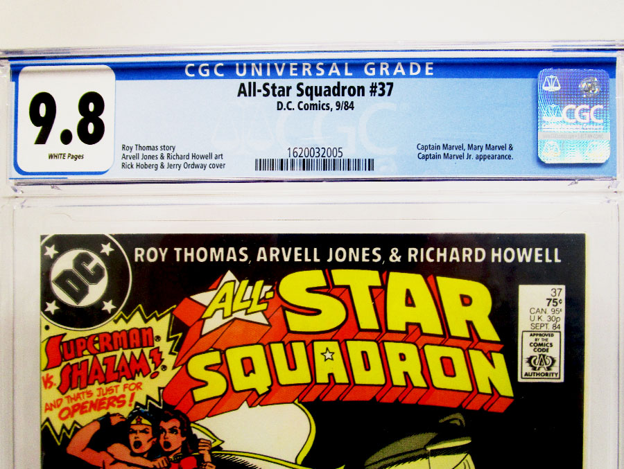 All-Star Squadron #37 Cover B CGC 9.8