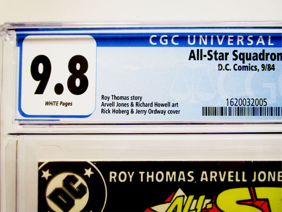 All-Star Squadron #37 Cover B CGC 9.8
