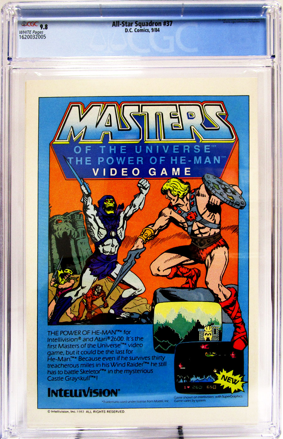 All-Star Squadron #37 Cover B CGC 9.8