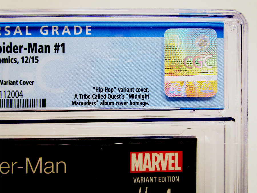 Amazing Spider-Man Vol 4 #1 Cover X Variant Mike Del Mundo Marvel Hip-Hop Cover CGC 9.4