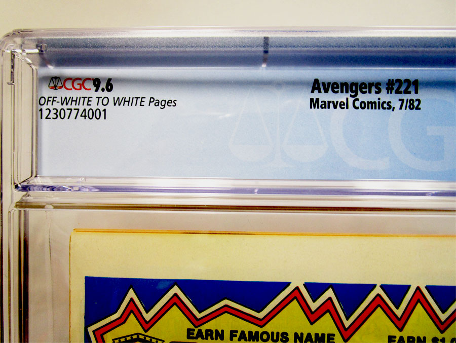 Avengers #221 Cover B CGC 9.6