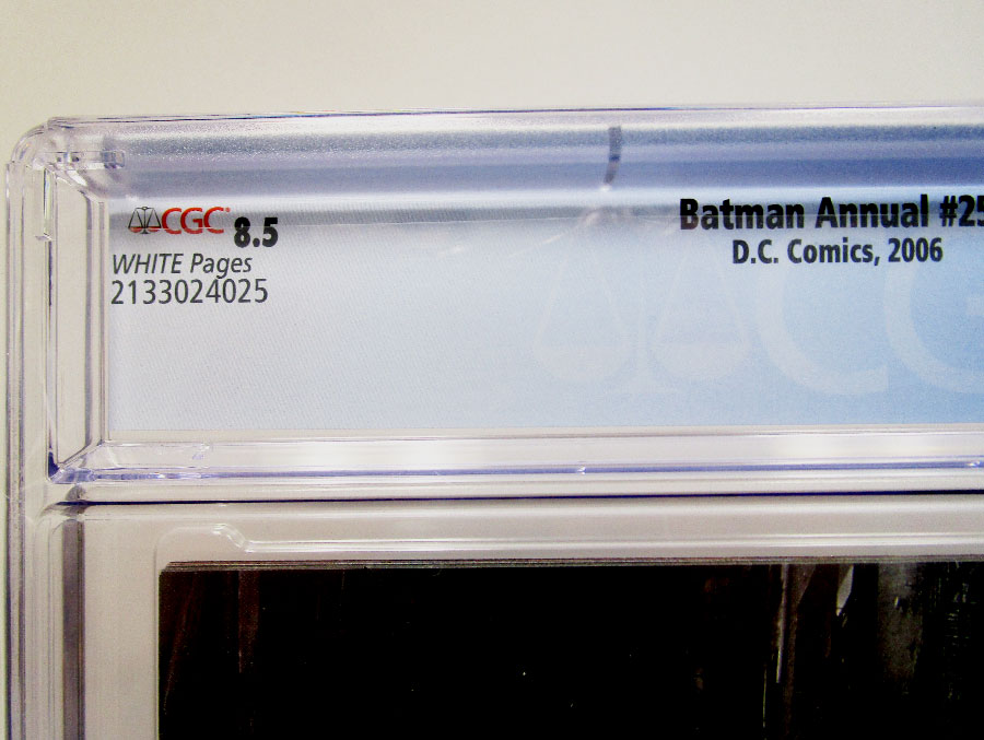Batman Annual #25 Cover C 1st Ptg CGC 8.5