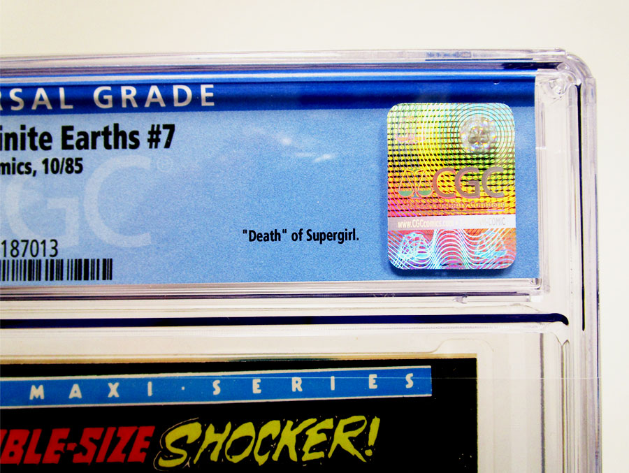 Crisis On Infinite Earths #7 Cover B CGC 9.8