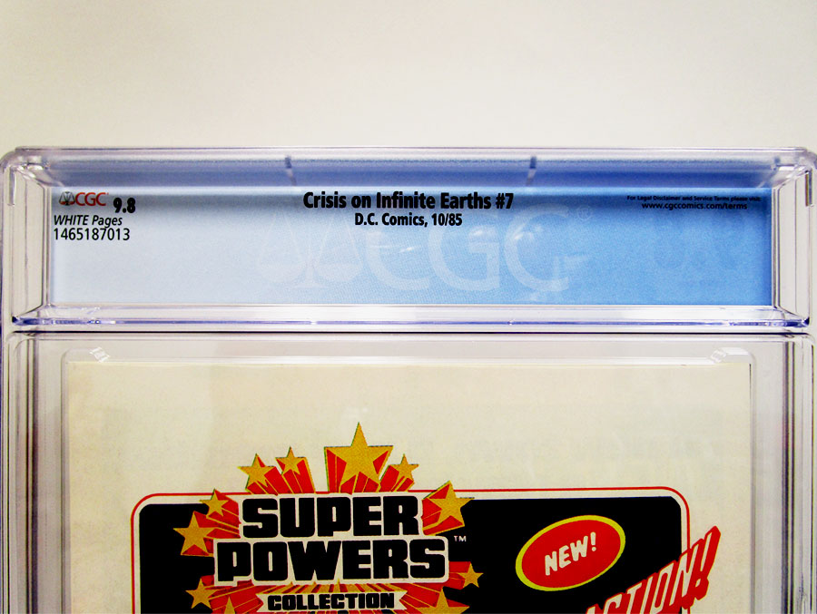 Crisis On Infinite Earths #7 Cover B CGC 9.8