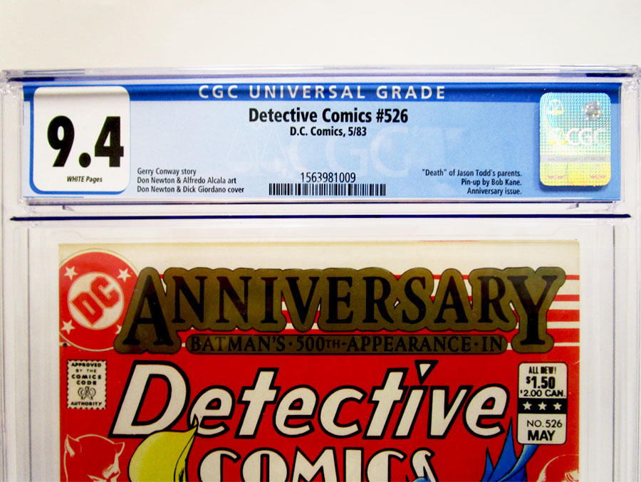 Detective Comics #526 Cover B CGC 9.4