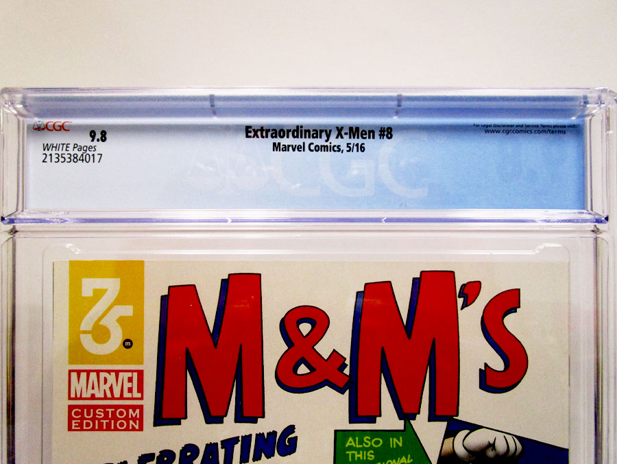 Extraordinary X-Men #8 Cover G 1st Ptg Regular Humberto Ramos Cover CGC 9.8 (X-Men Apocalypse Wars Tie-In)