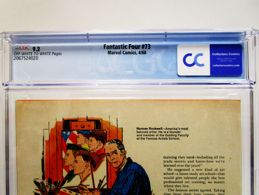 Fantastic Four #73 Cover B CGC 9.2