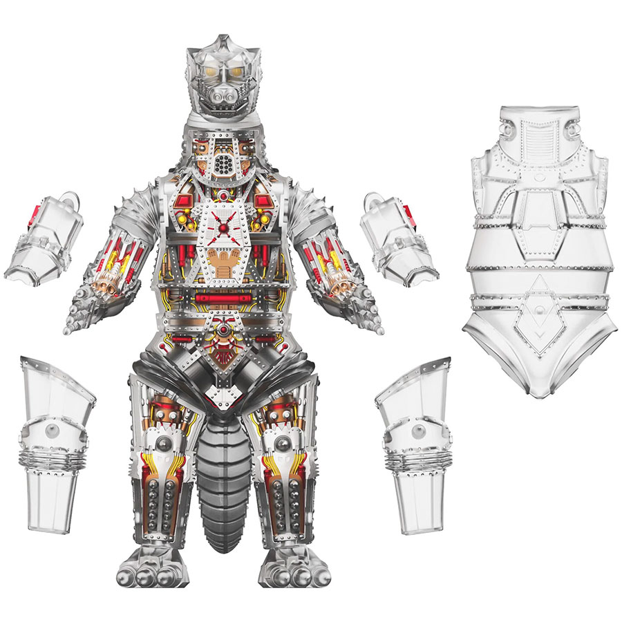 Toho Super Cyborg Mechagodzilla (Clear) Action Figure