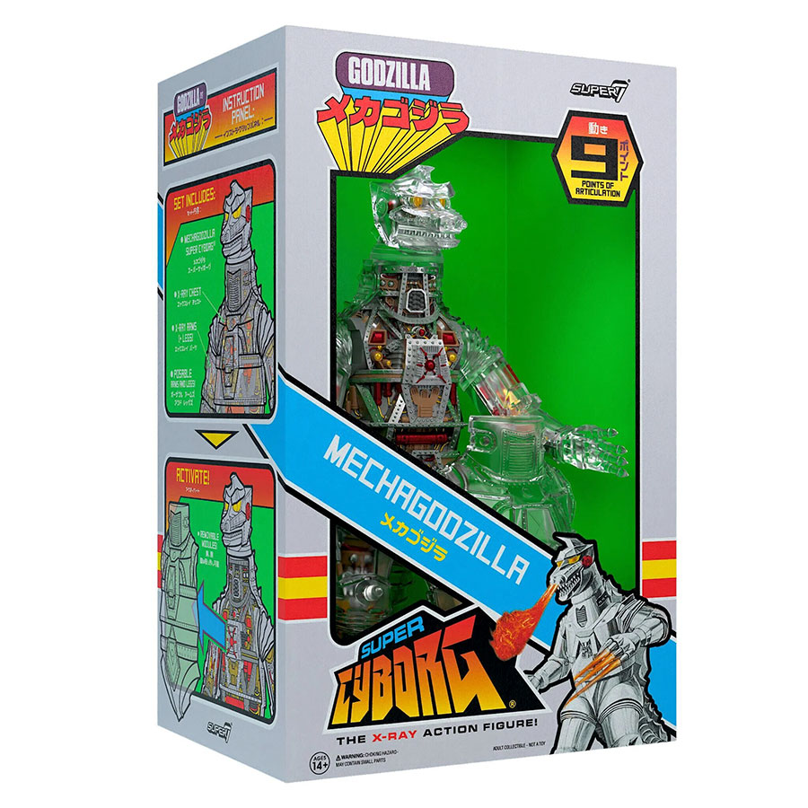 Toho Super Cyborg Mechagodzilla (Clear) Action Figure