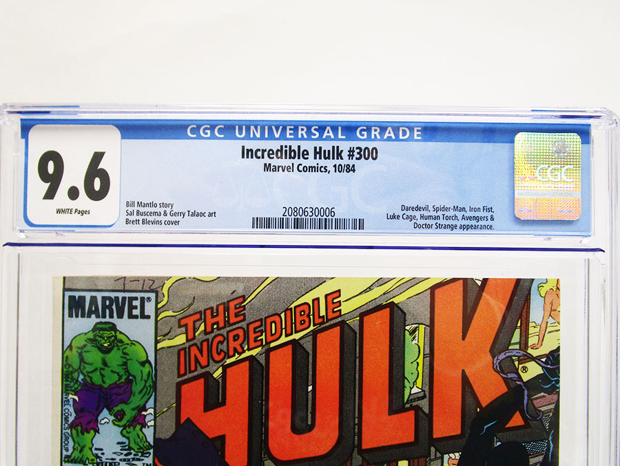 Incredible Hulk #300 Cover B Newsstand CGC 9.6