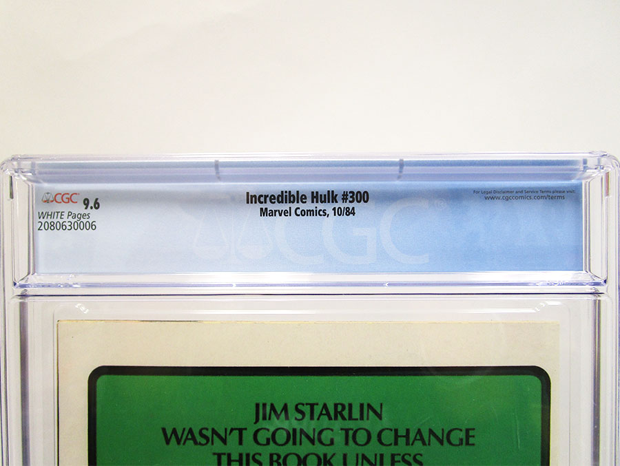 Incredible Hulk #300 Cover B Newsstand CGC 9.6