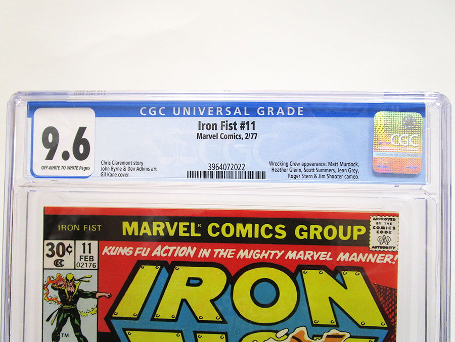 Iron Fist #11 Cover B CGC 9.6