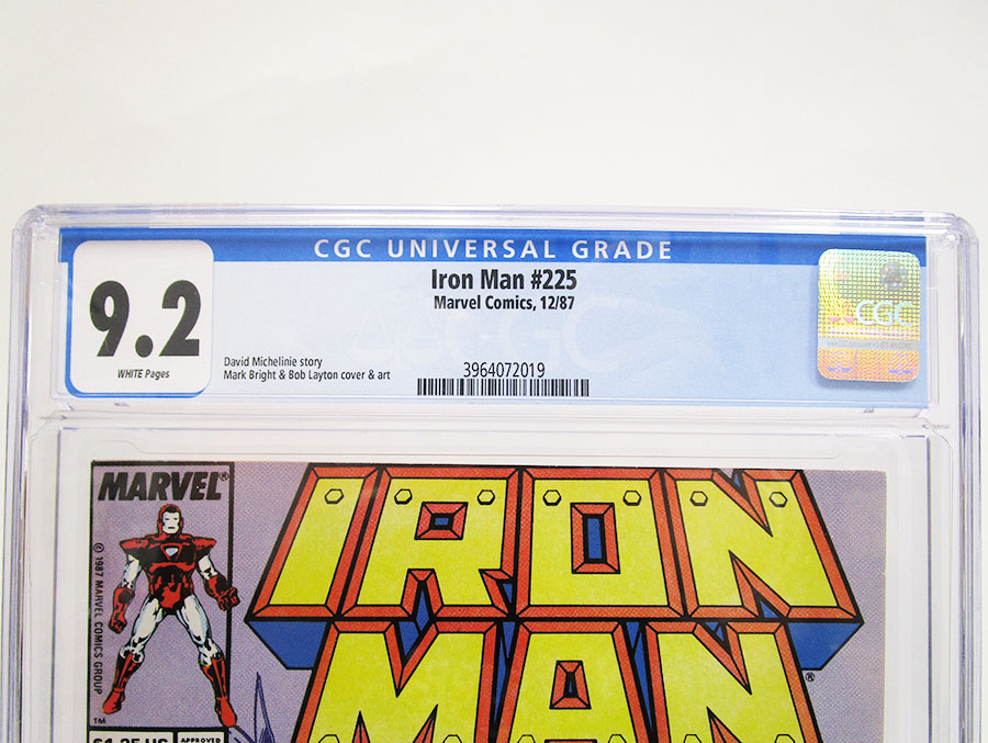 Iron Man #225 Cover C Newsstand CGC 9.2