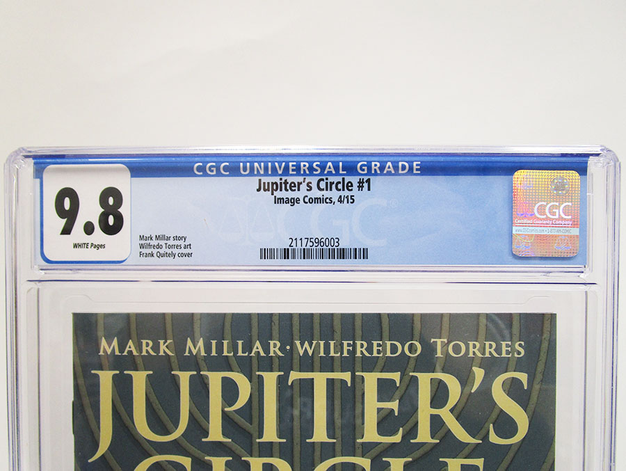 Jupiters Circle #1 Cover E Frank Quitely CGC 9.8
