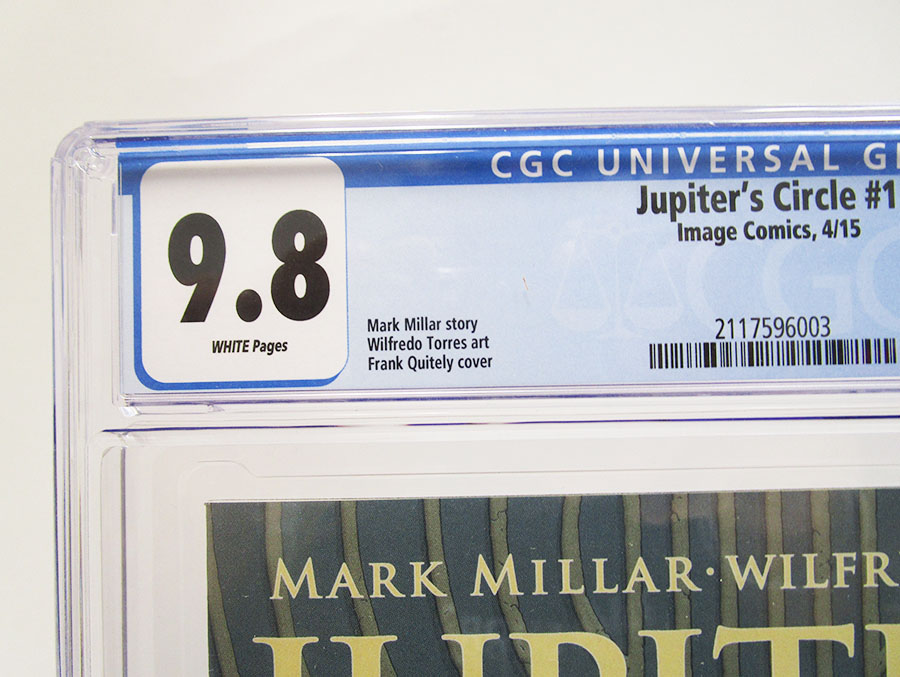 Jupiters Circle #1 Cover E Frank Quitely CGC 9.8