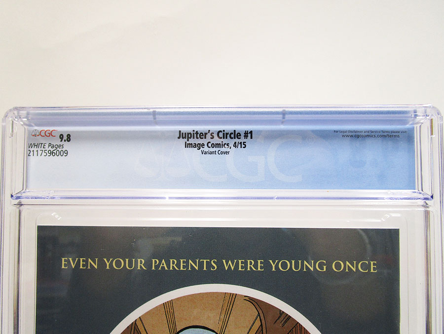 Jupiters Circle #1 Cover F Frank Quitely Variant CGC 9.8
